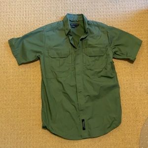 REDUCED!! 5.11 Outdoor Olive Green Shirt Size S